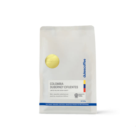 Season's Best: Colombia - Duberney Cifuentes, Honey Gesha Filter
